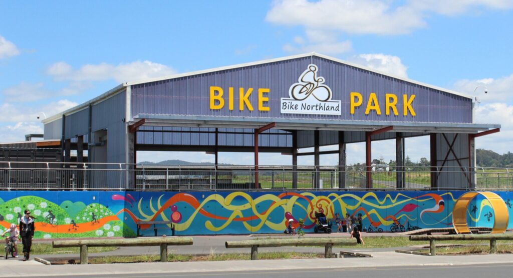 Pohe Island Bike Park in Whangarei