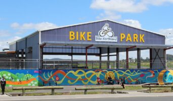 Pohe Island Bike Park in Whangarei